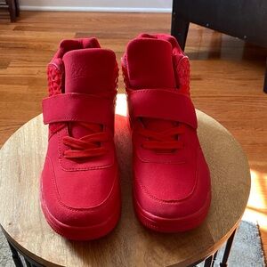 Men’s Red High-Top Sneakers